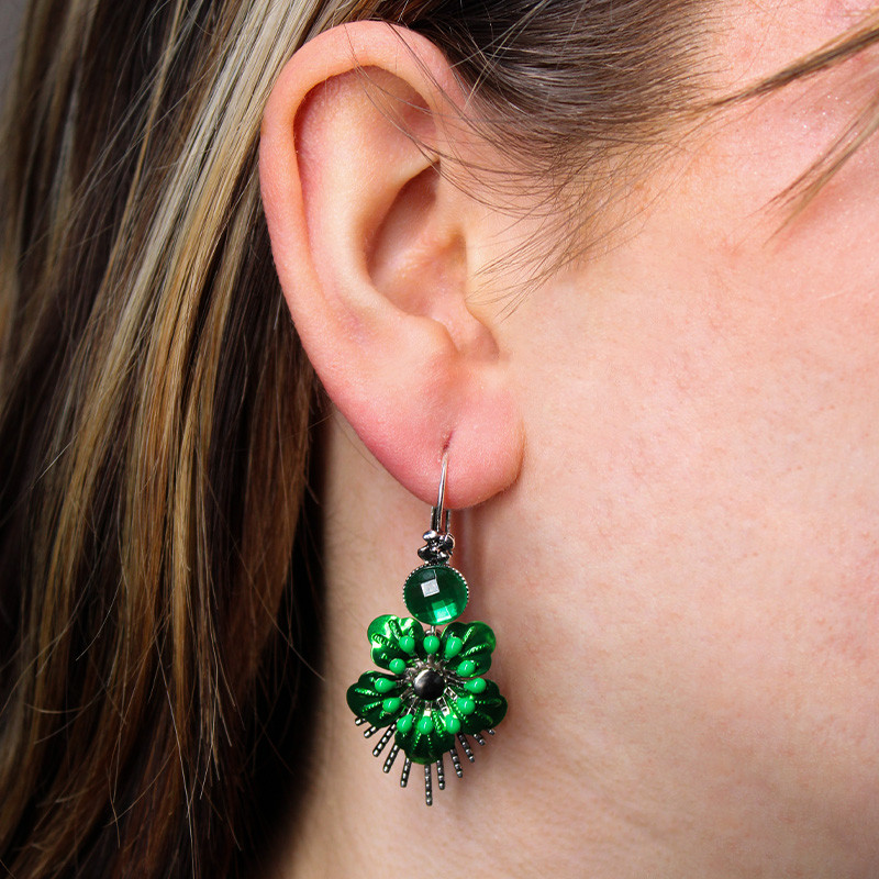 Raio Oorbellen Groen