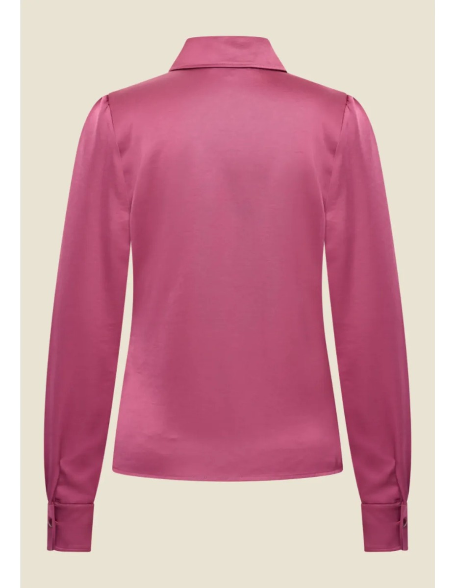 Classic Blouse Essenza Satin Roze