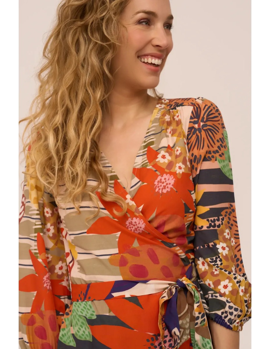 Maxima Wrap Kleedje Matisse